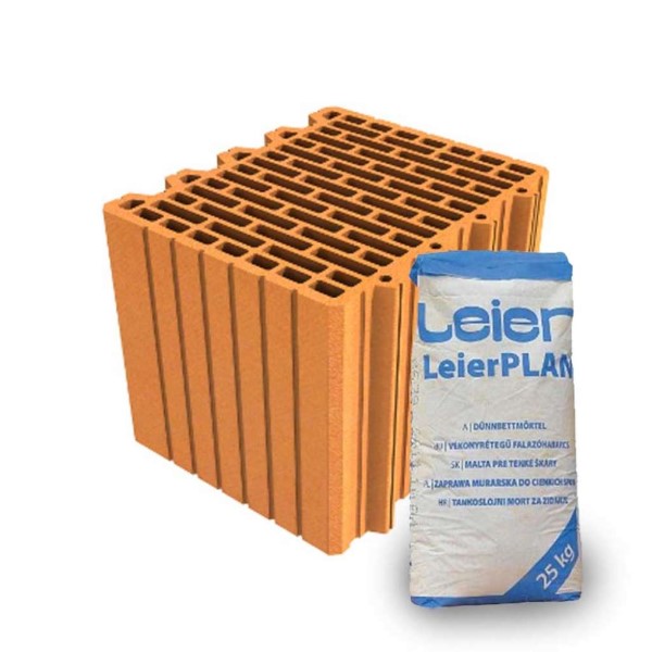 A LeierPLAN 30 N+F csiszolt tégla pontosan ilyen. Egy olyan modern építőanyag, amelyet kifejezetten 30 cm vastag teherhordó belső falakhoz és vázkitöltő külső falakhoz fejlesztettek ki. A gyárilag milliméterpontosan megmunkált felületeknek köszönhetően minden darab úgy illeszkedik egymáshoz, mintha sablonból vágták volna – ez pedig nemcsak időt takarít meg, hanem garantálja a hibamentes végeredményt.