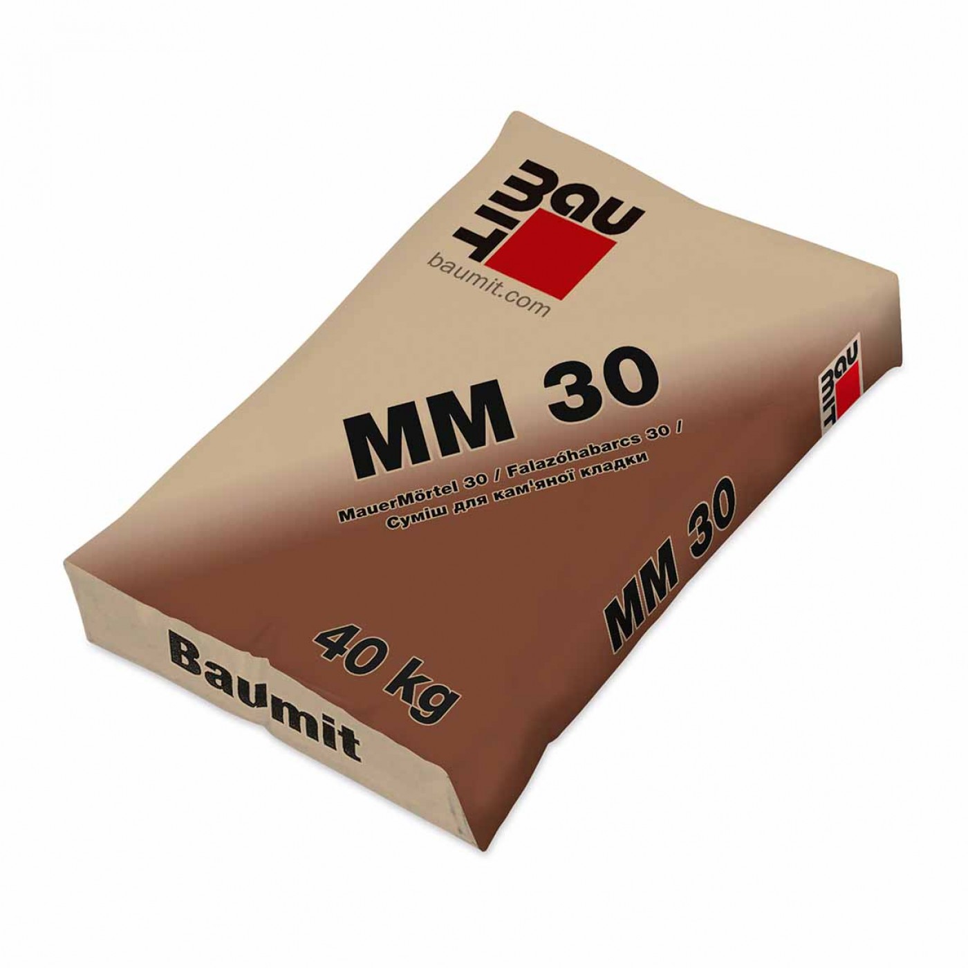 Baumit MauerMörtel 30 falazóhabarcs: biztos alap hagyományos falazatokhoz