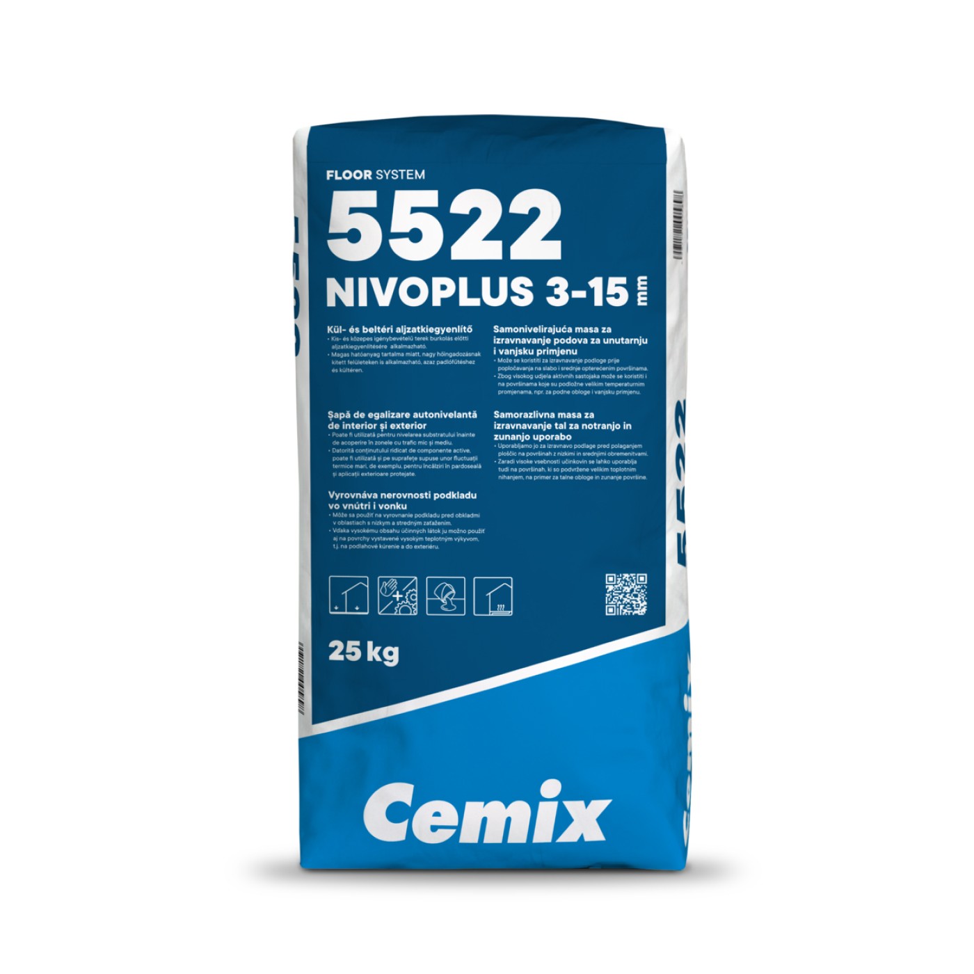 Aljzatkiegyenlítés lakásban és házban Cemix NivoPlus 3–15-tel